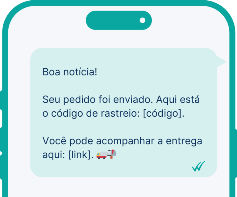 Status pedido enviado