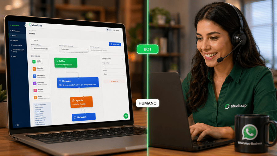 Chatbot vs Atendimento humano: quando usar cada um