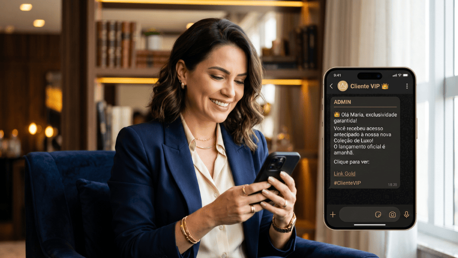 Identificar e tratar clientes VIP no WhatsApp com comunicação exclusiva e acesso antecipado aumenta retenção e ROI. Saiba como estruturar essa estratégia na prática.