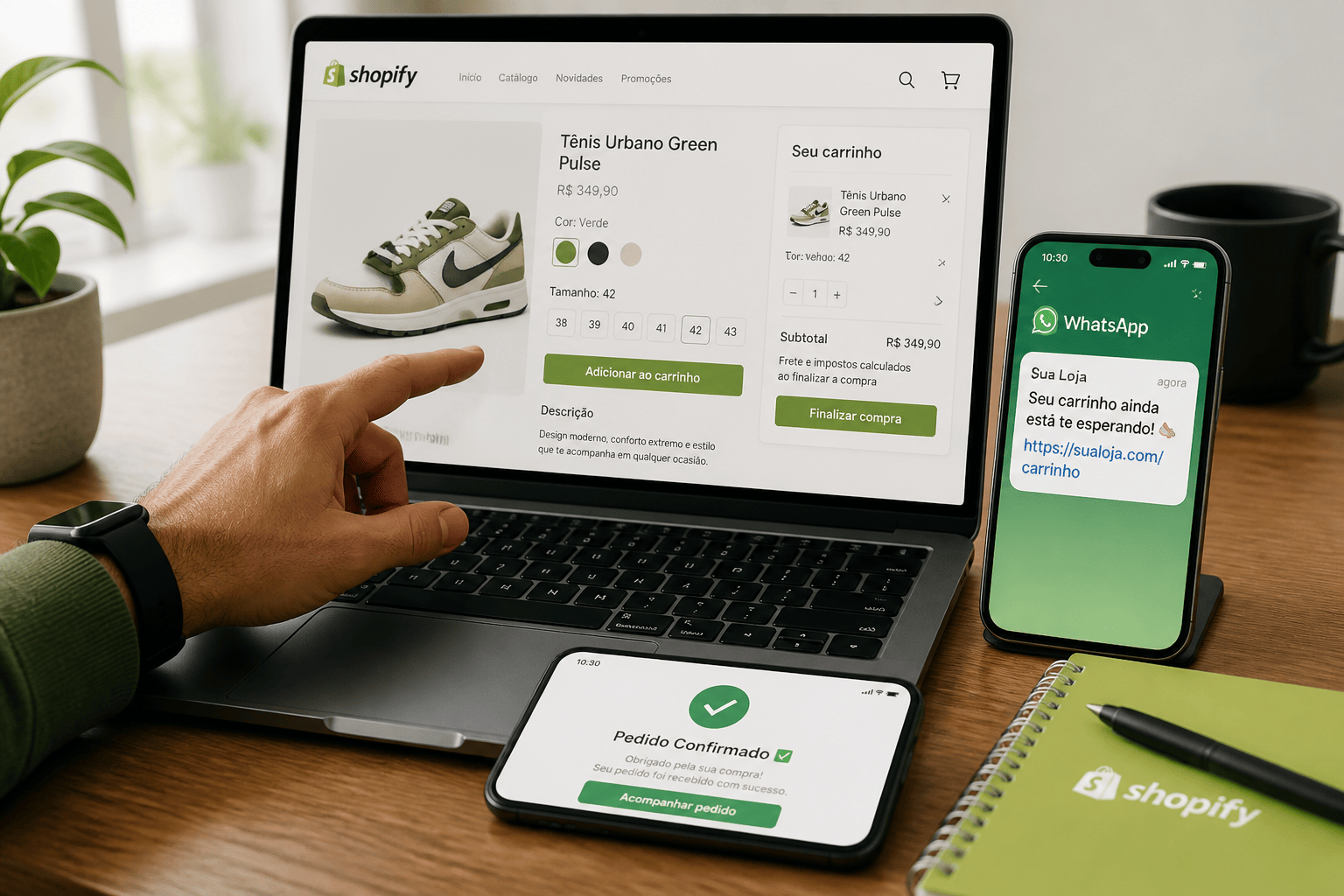Como recuperar carrinho abandonado na Shopify (guia prático para vender mais)