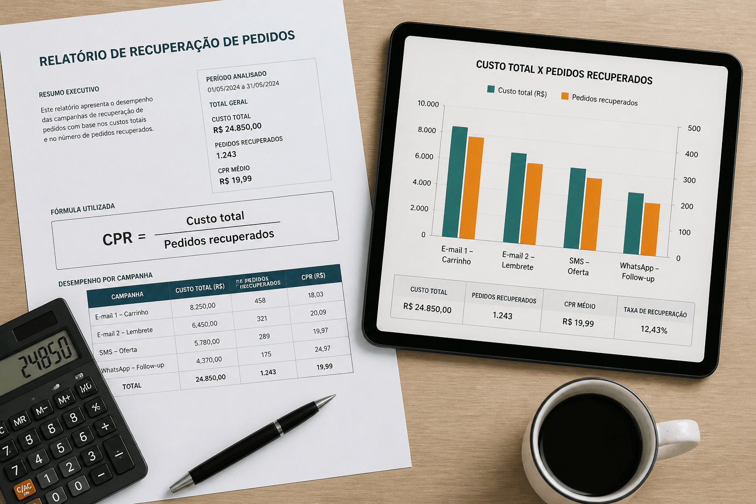 Custo por pedido recuperado: a métrica que todo e-commerce deveria acompanhar